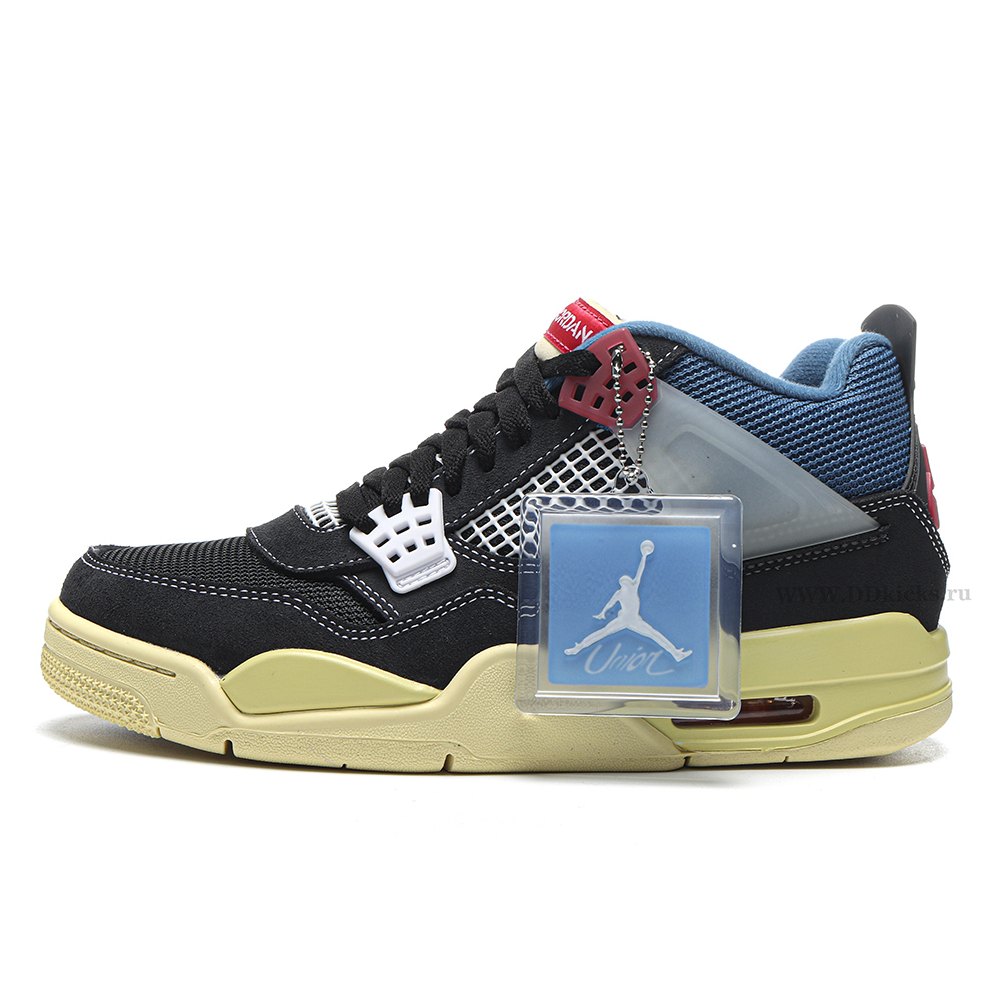 DD Jordan 4 Retro Union Off Noir