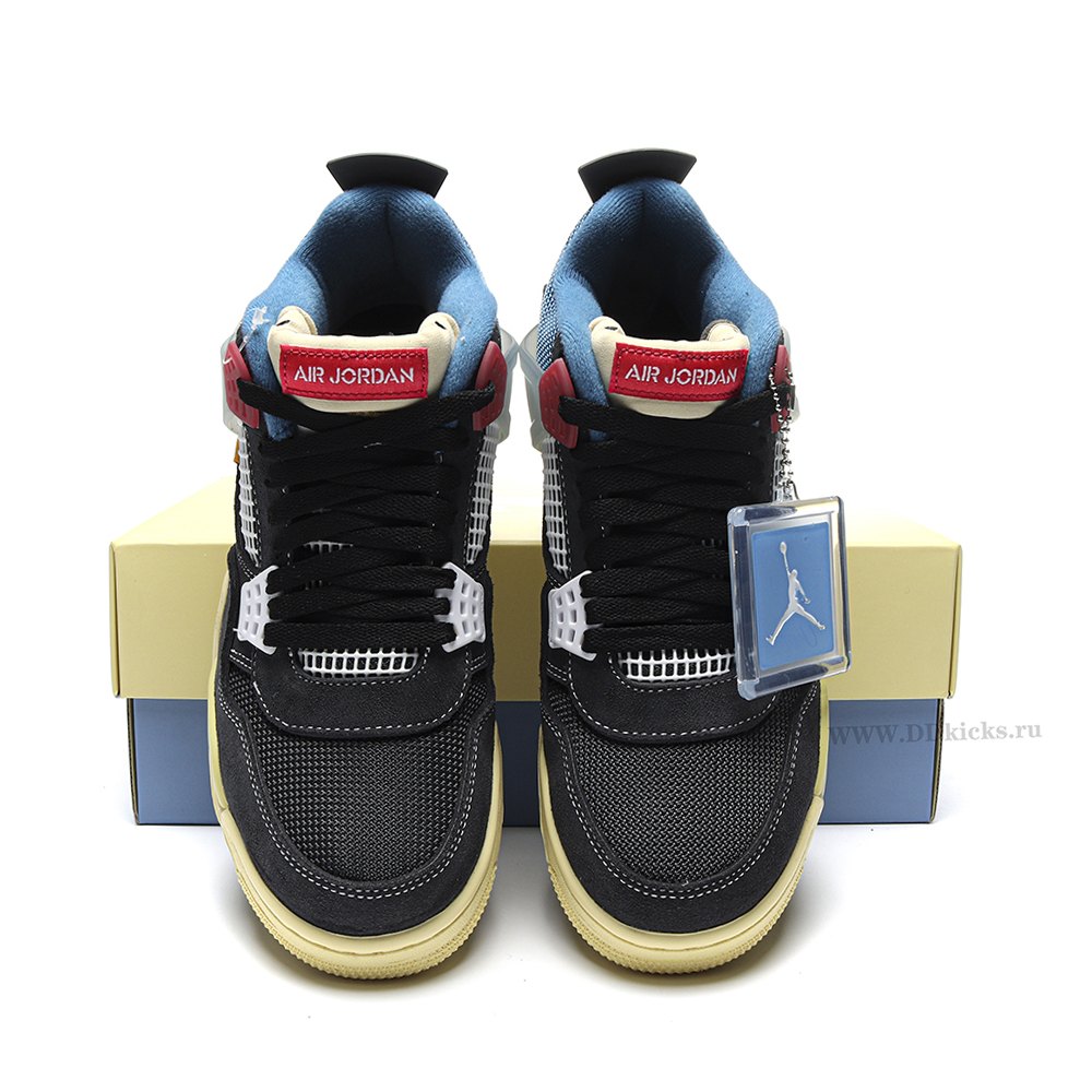 DD Jordan 4 Retro Union Off Noir