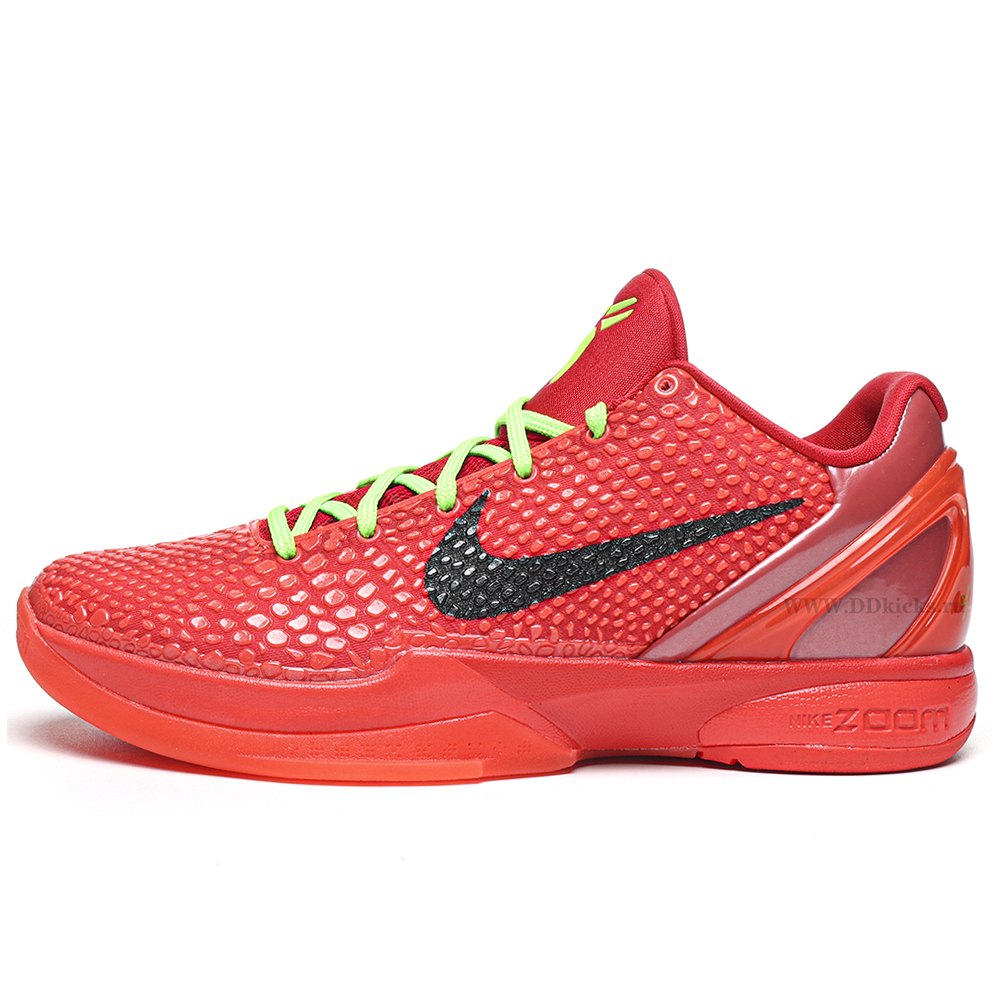 DD Nike Kobe 6 Protro Reverse Grinch