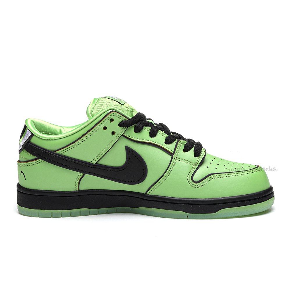 DD Dunk SB Low X The Powerpuff Girls Buttercup