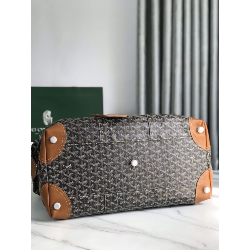DD G0yard  Bowling 45 bag Black&Tan 30*22*45cm