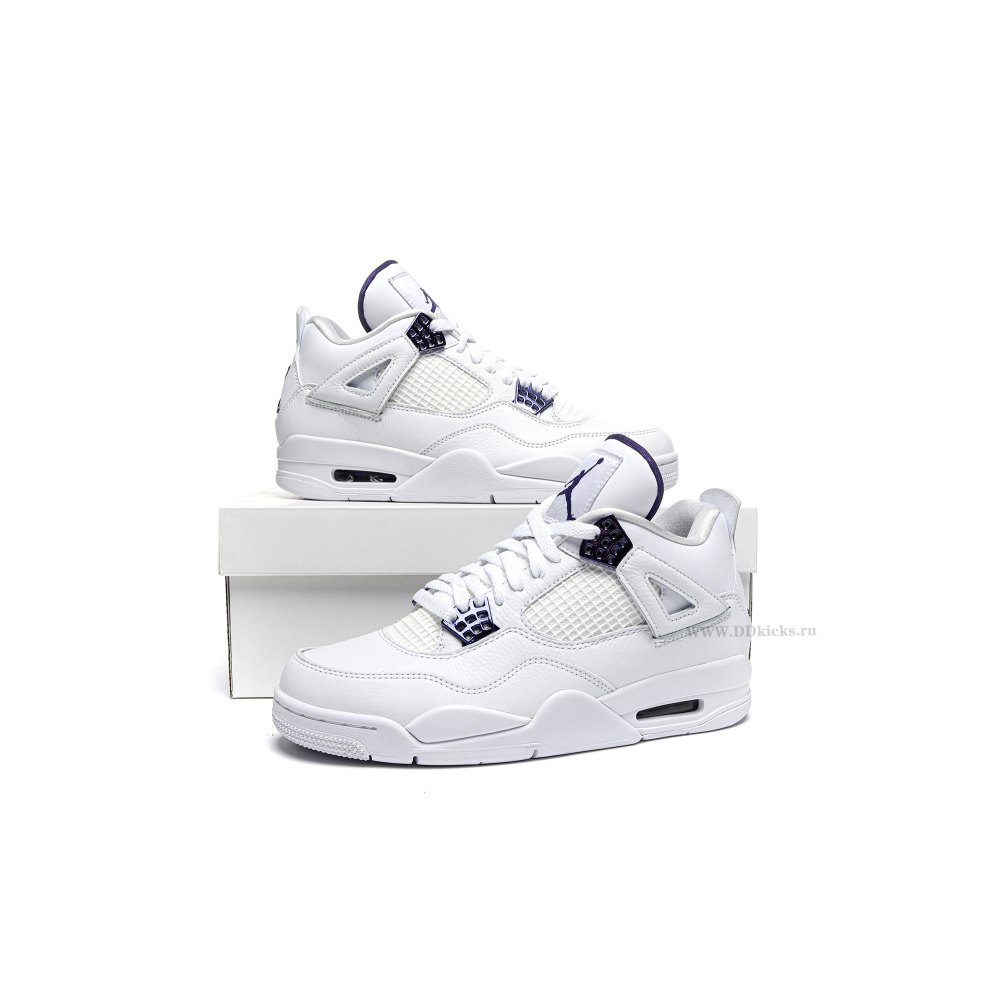 Size 14  Jordan 4 Retro Metallic Purple
